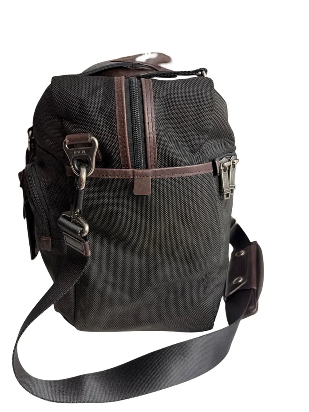 TUMI Alpha Bravo Essential Tote Black & Brown Travel Bag